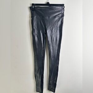 SPANX Glossy Black Leggings